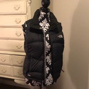 Black North Face Puffer Vest